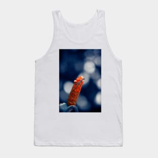 Red Ginger Flower Tank Top